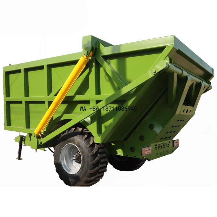 Grain Farming Agriculture - 9T 11T Hydraulic Tipping Tractor Trailer