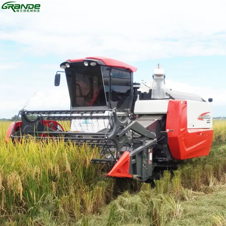 Combine Harvester Mini - Kubota PRO988Q Rice Mini Used Combine
