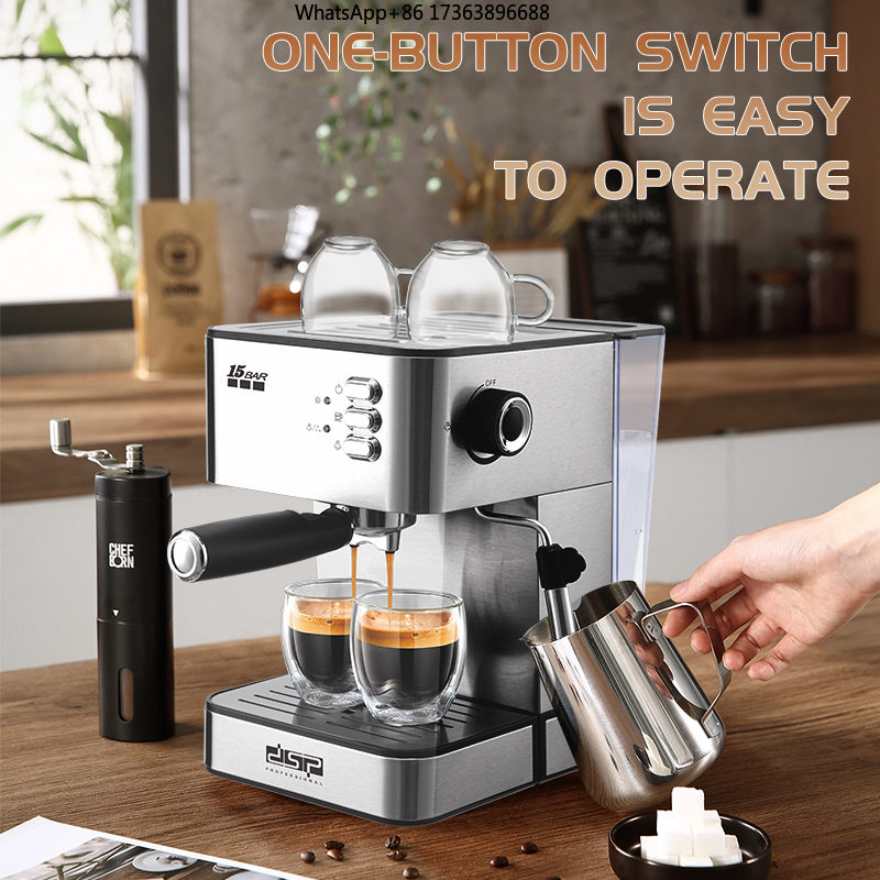 DSP 15 Bar Espresso Coffee Mak - Milking Machine review and price