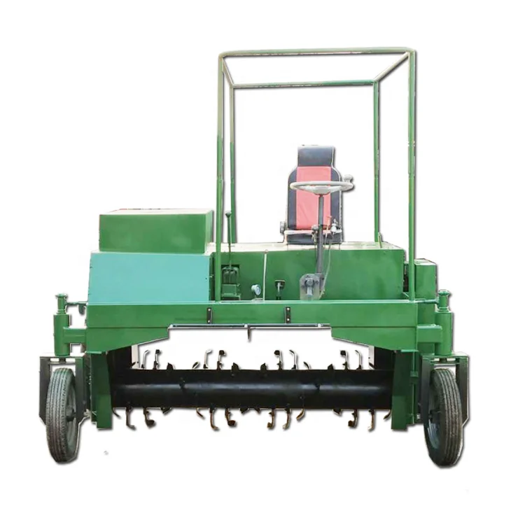 Wheeled Mobile Fertilizer Orga - Compost Turner Machine review and price