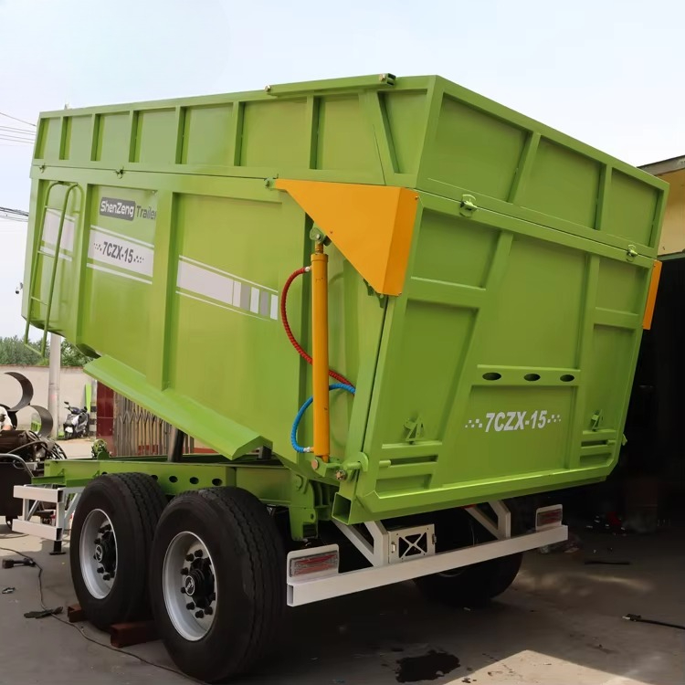 Hydraulic Silage Farm Trailer  - Grain Farming Agriculture review and price