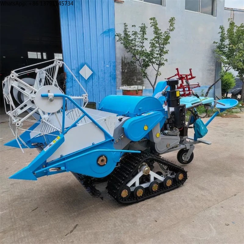 Small Mini Gear Drive Combine  - Combine Harvester Mini review and price