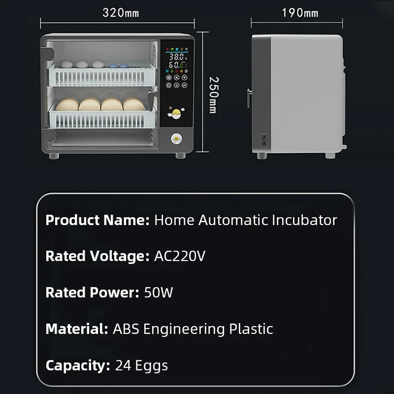 Smart Automatic Egg Incubator  - Poultry Incubator review and price